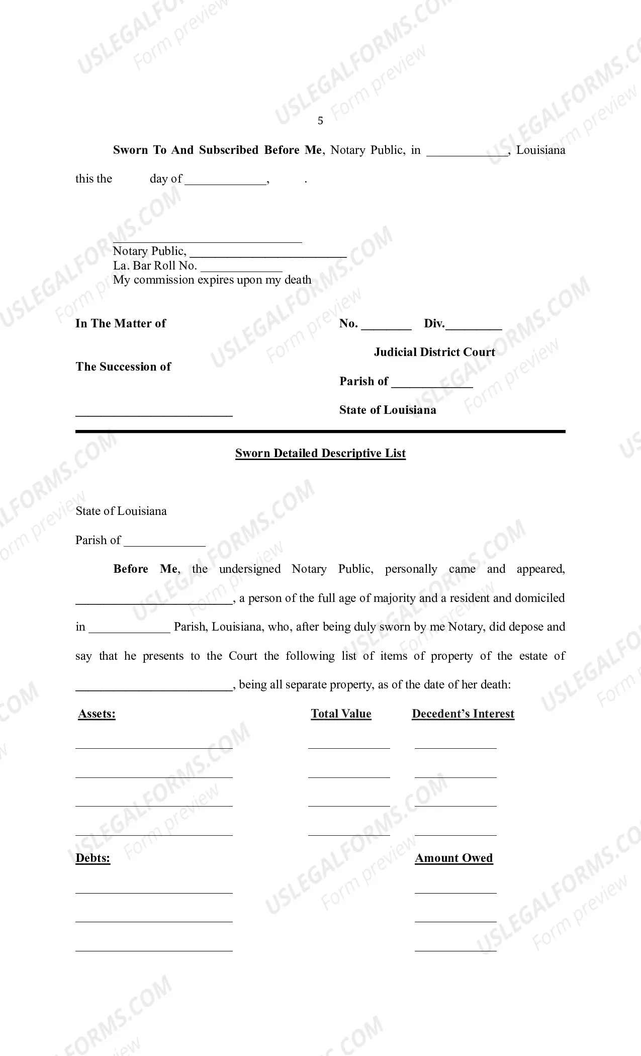 Preview Petition to Probate and For Possession