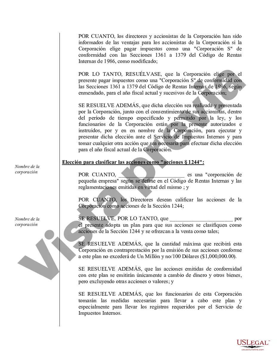 Preview Ejemplo de actas de organización para una corporación profesional de Luisiana