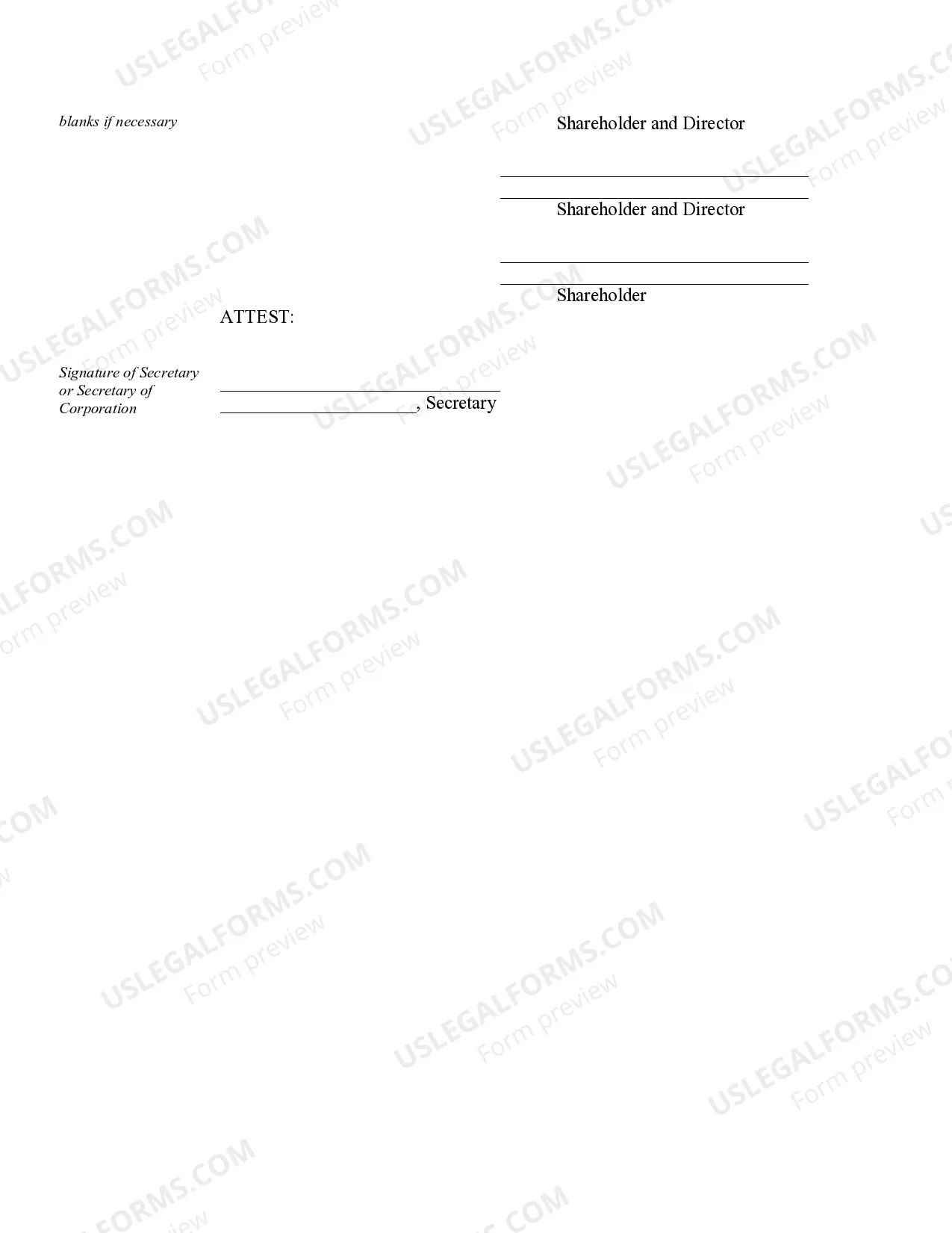 Preview Sample Organizational Minutes for a Louisiana Professional Corporation