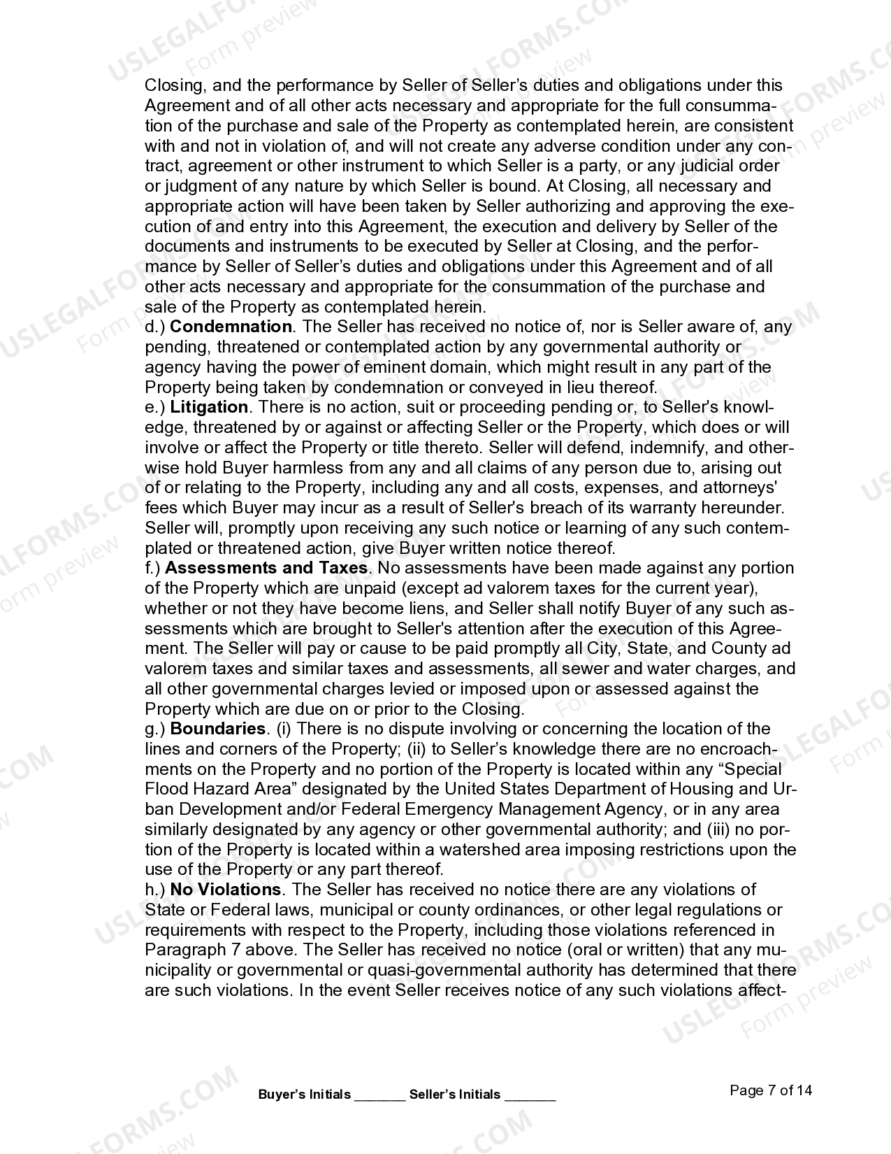 Louisiana Commercial Real Estate Purchase Agreement US Legal Forms