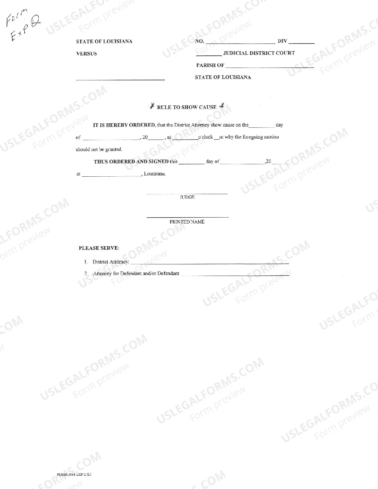 Preview Felony and Misdemeanor case expungement forms