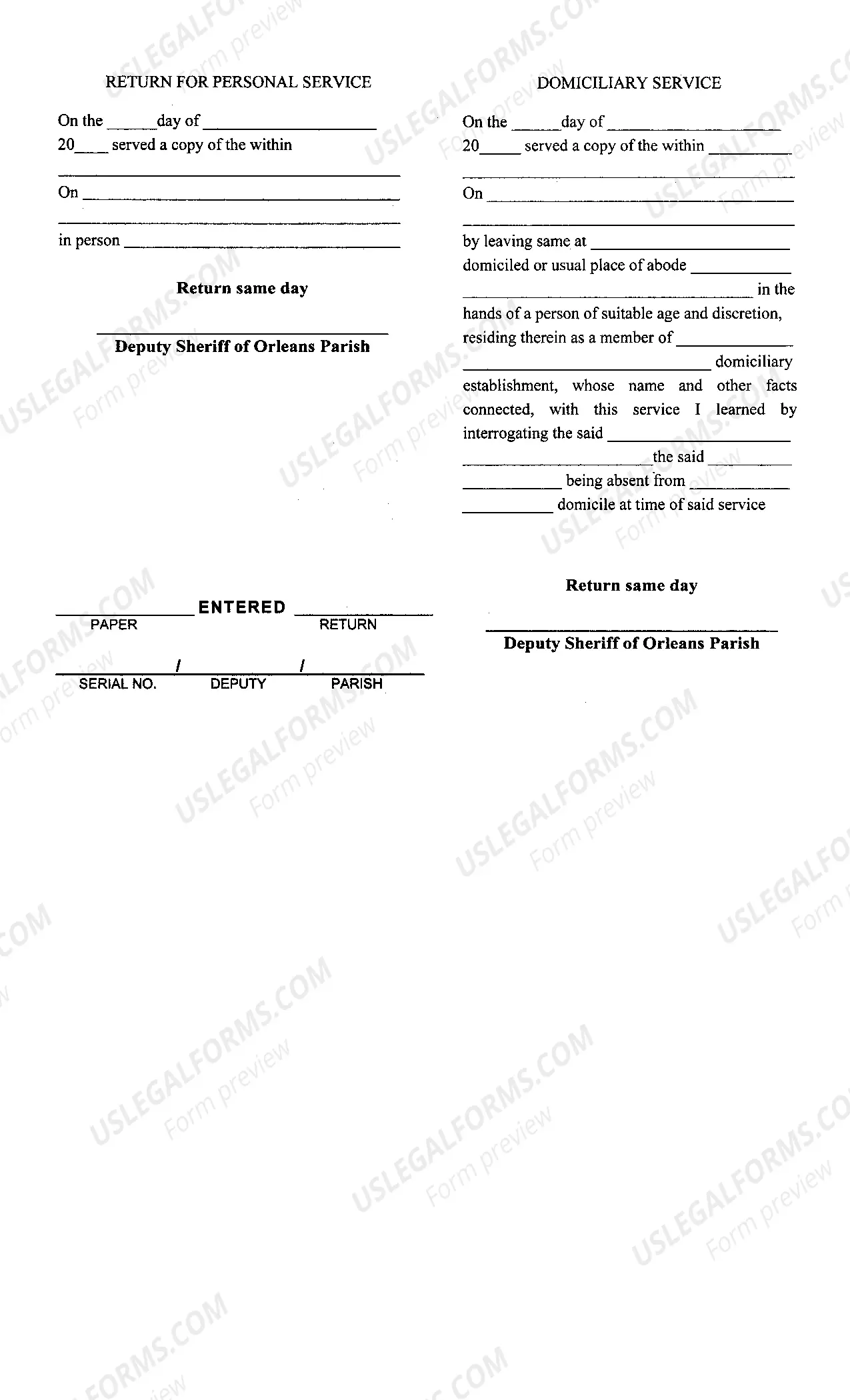 Preview Subpoena or Subpoena Duces Tecum