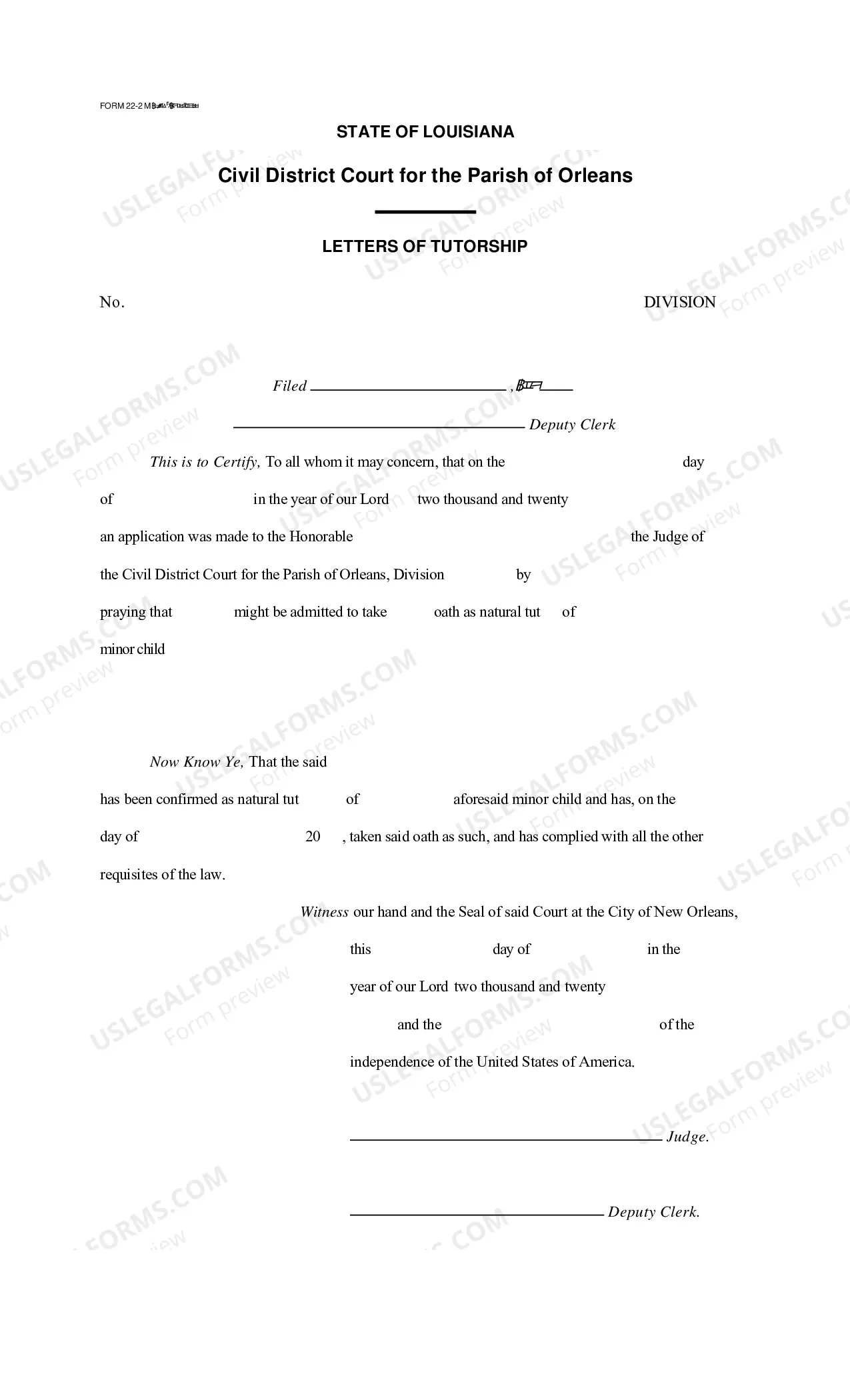 Preview All Succession Forms (43 KB)