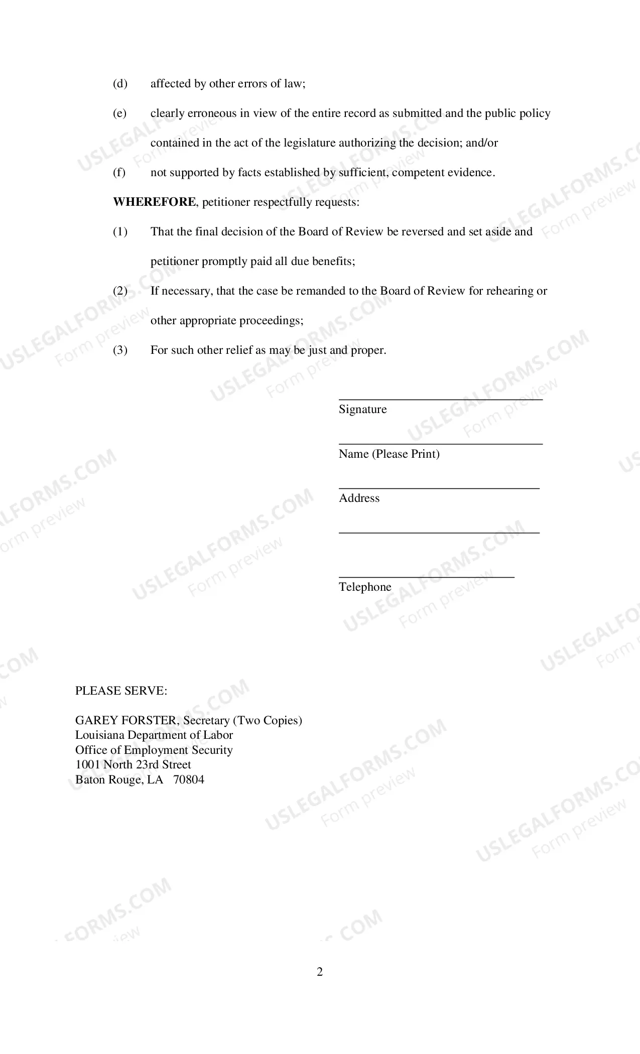 Preview Petition For Judicial Review