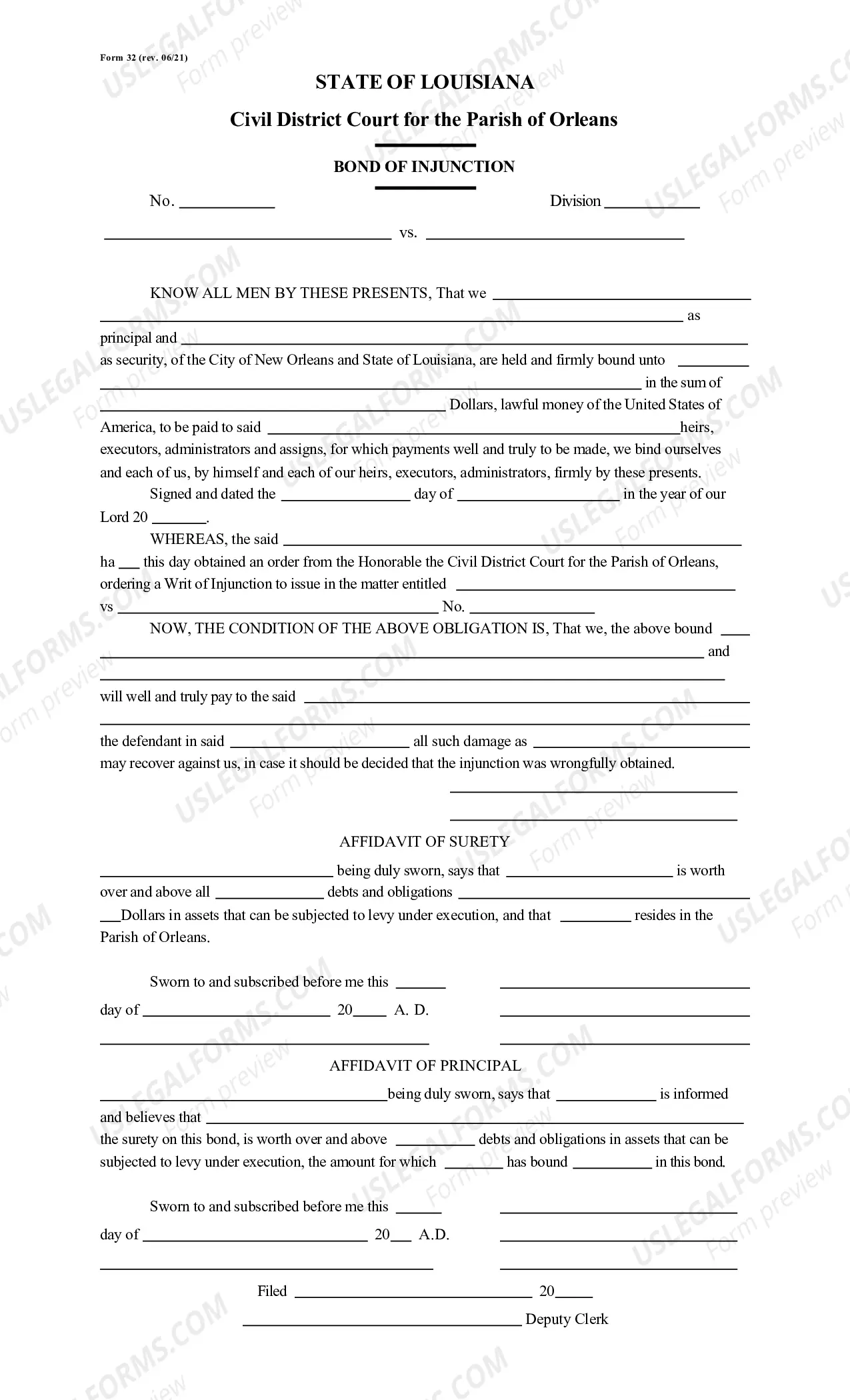 Preview All Docket 4 Forms (27 KB)