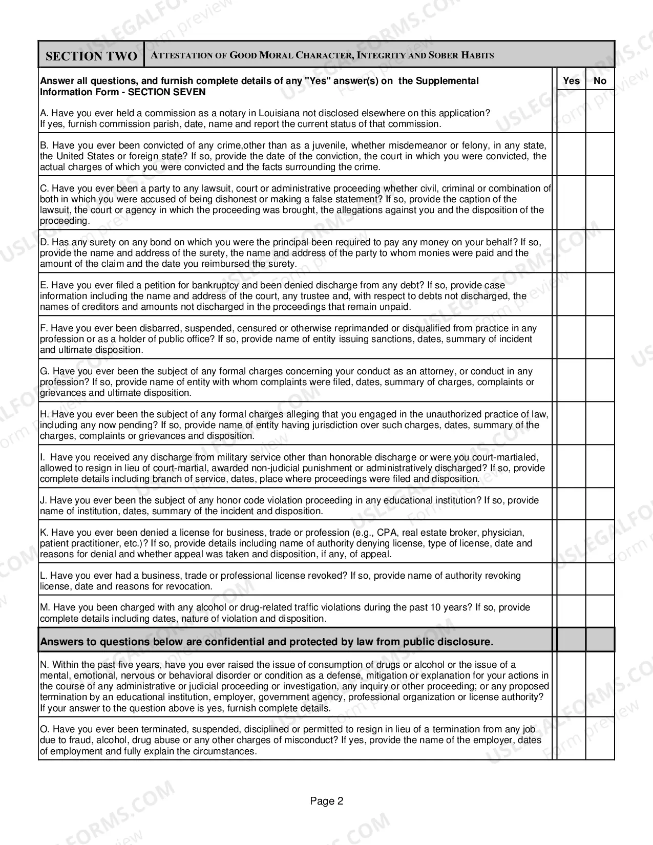 Preview Application to Qualify for Appointment as Notary Public
