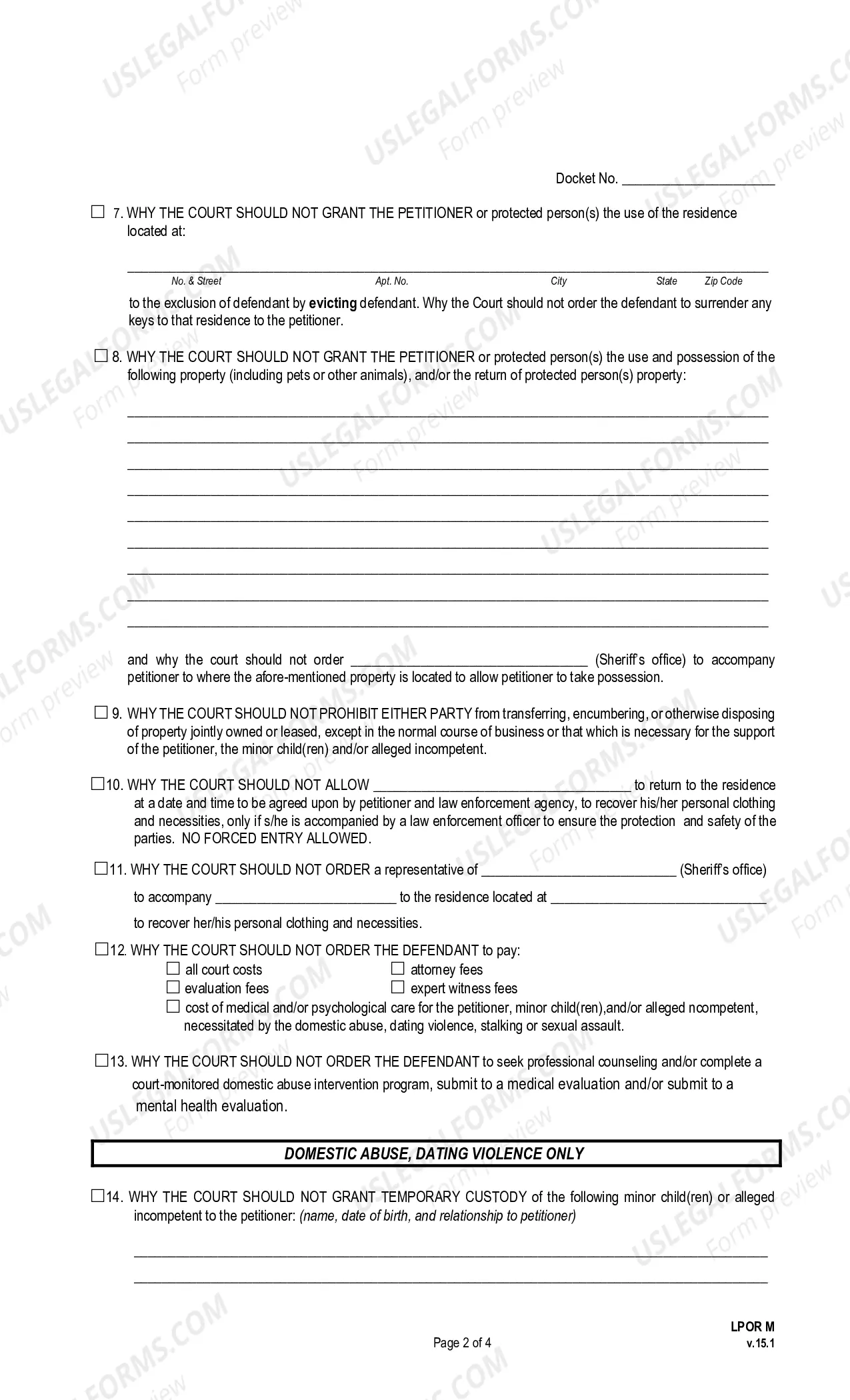 Preview Rule to Show Cause Why Protective Order Should Not Issue