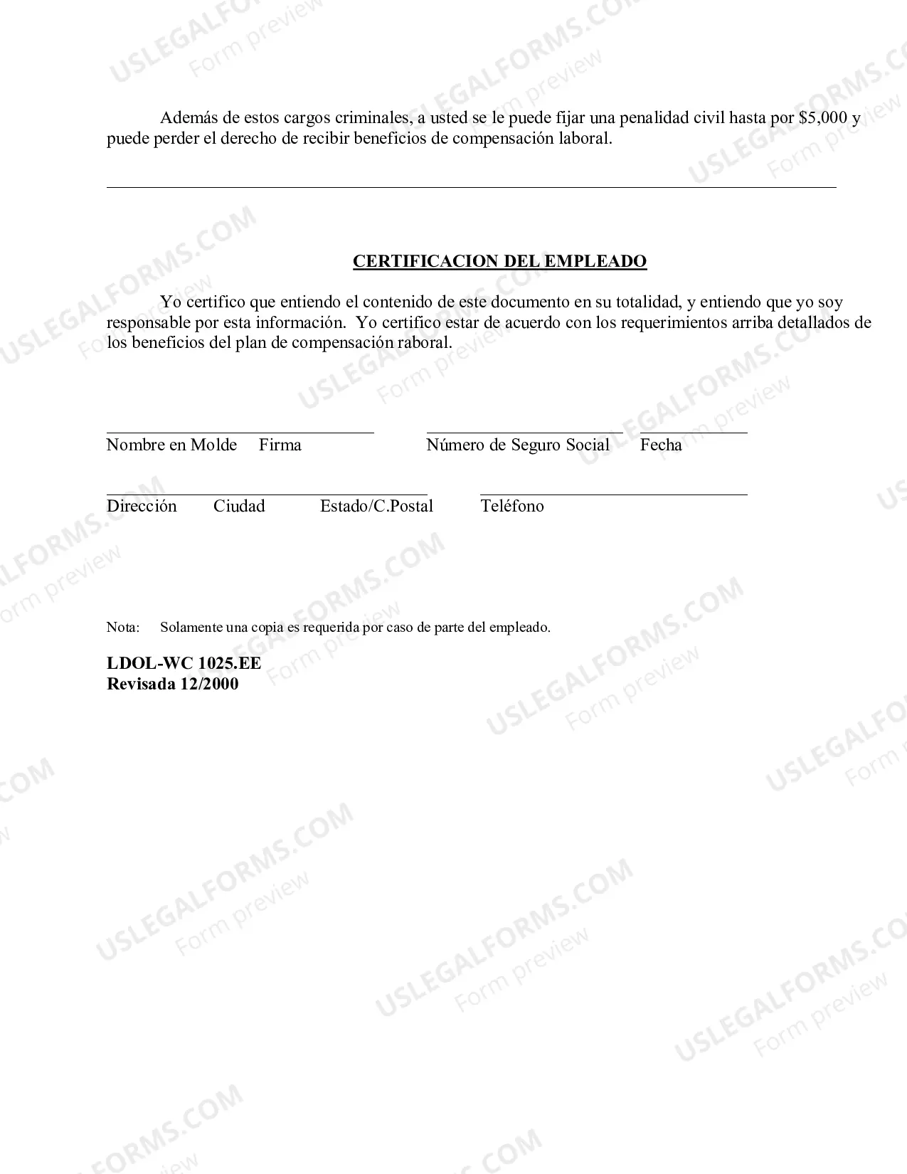 Preview CERTIFICADO DE CONFORMIDAD DEL TRABAJADOR