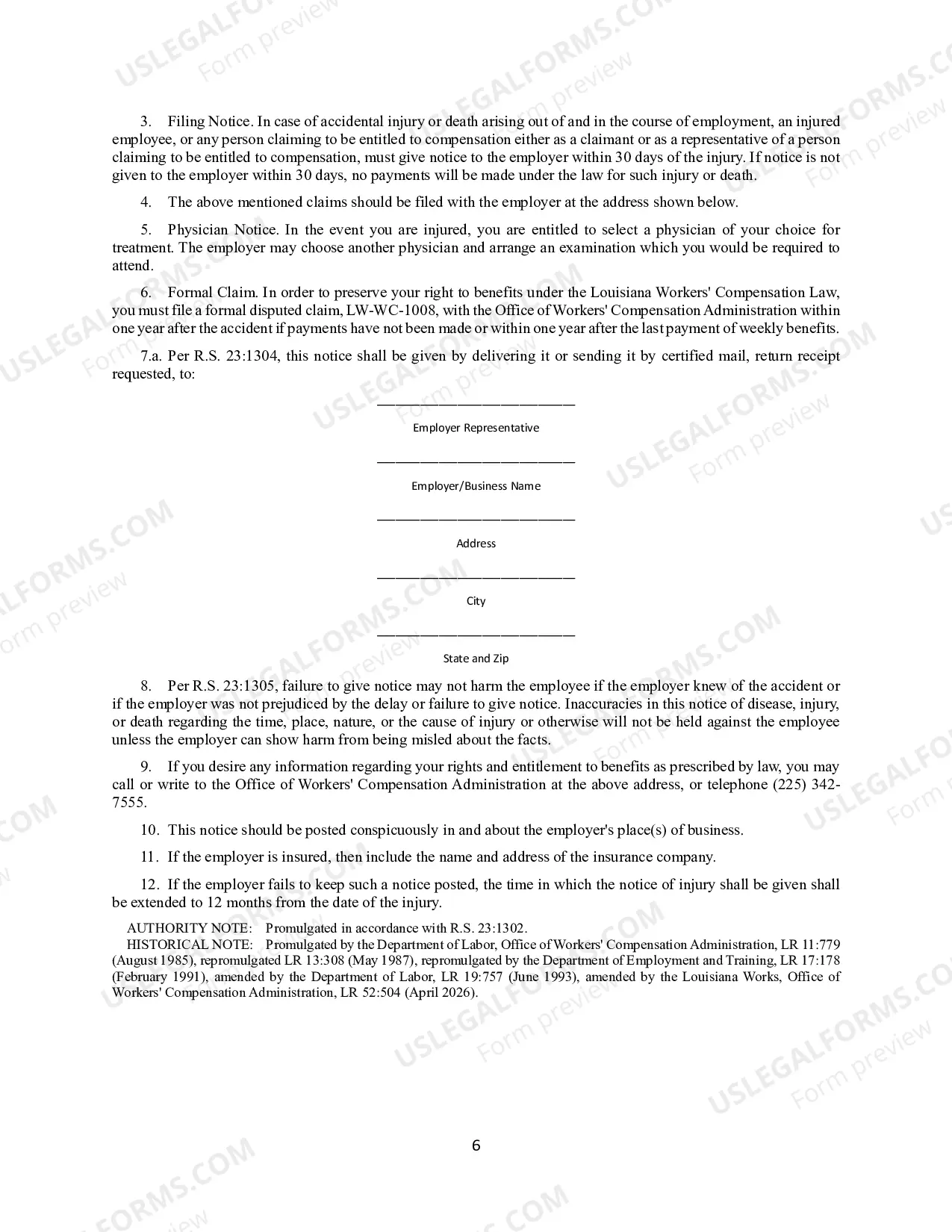Preview Safety Requirements