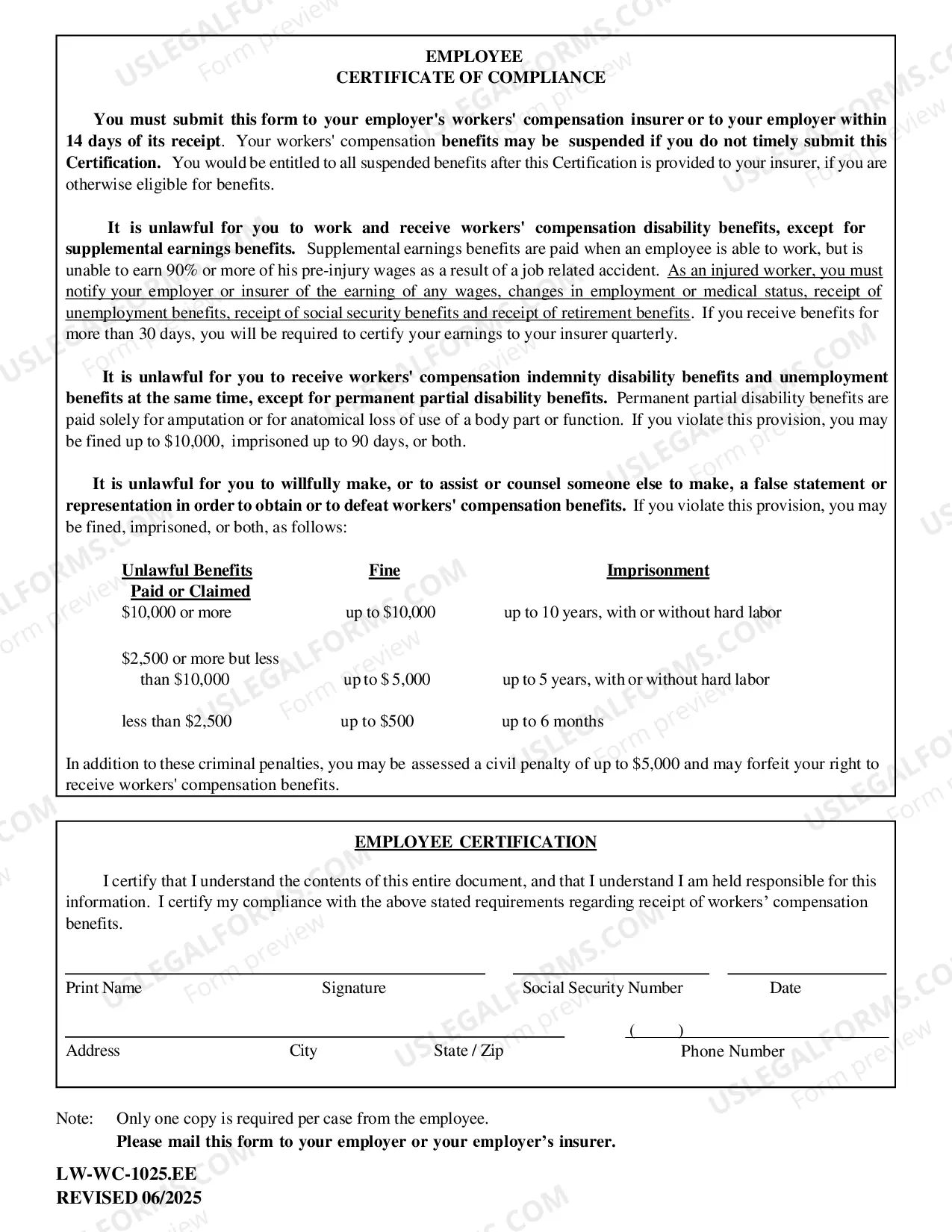 Preview Rights and Responsibilities in Workers' Compensation New