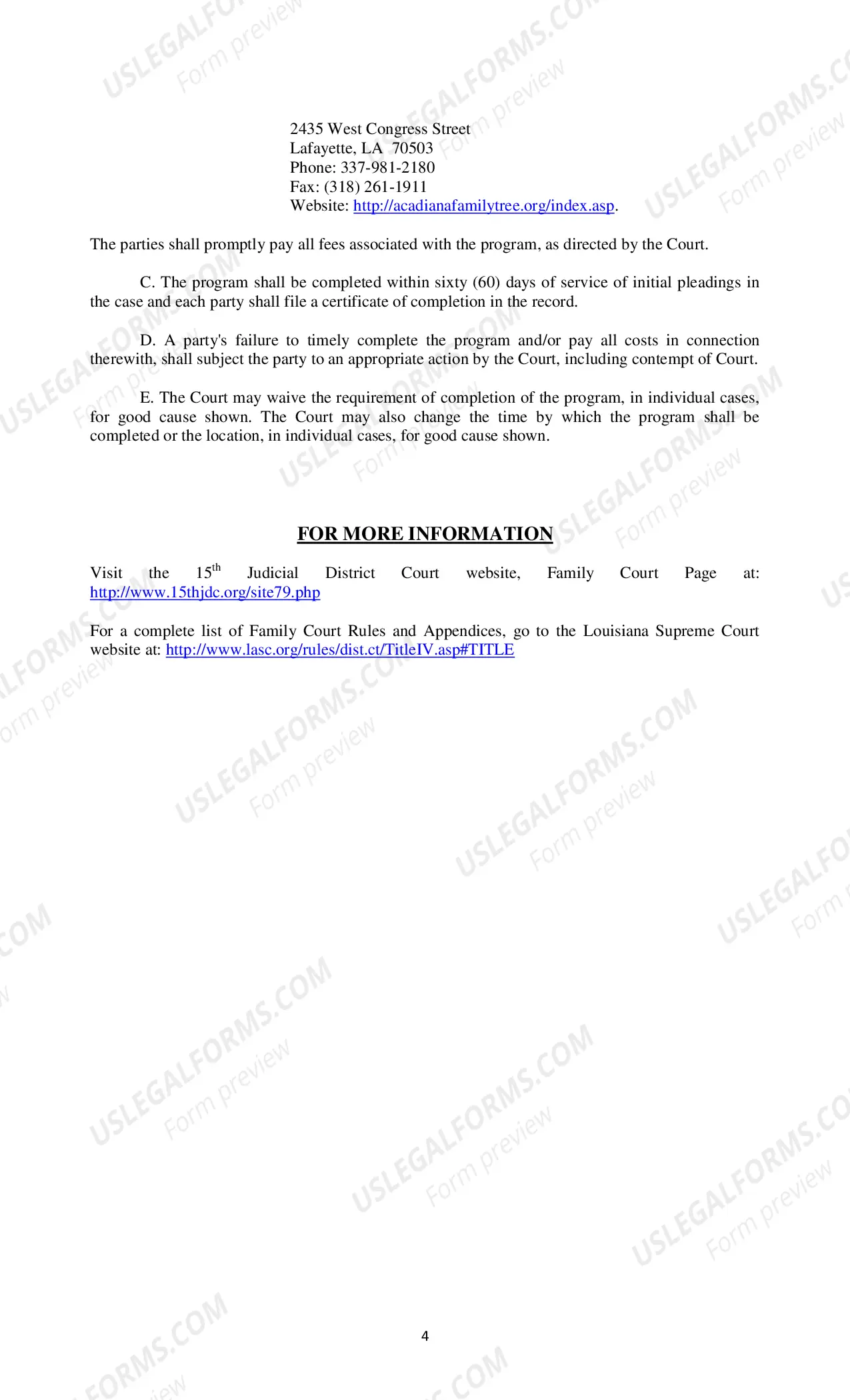 Preview Title IV. Appendix 23.0D. Hearing Officer Conference and Information Order