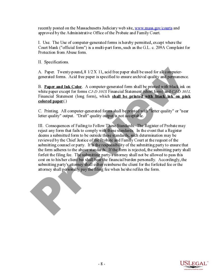 massachusetts no divorce adult children us legal forms