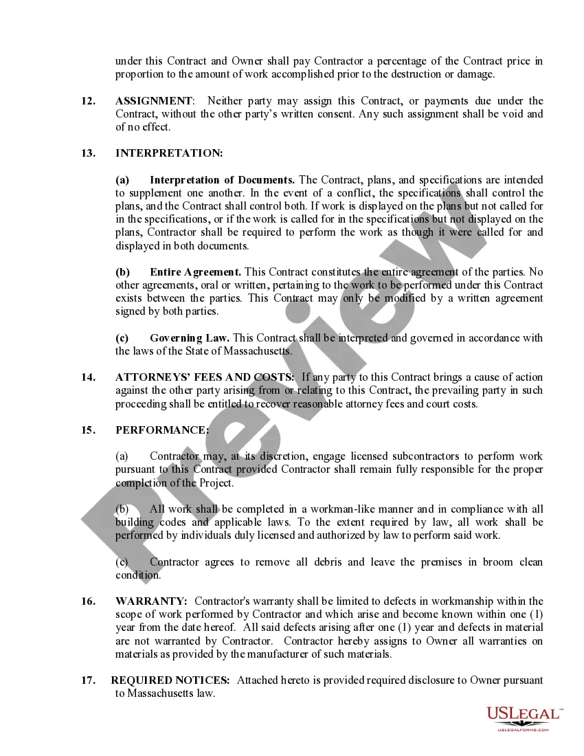 Preview Fencing Contract for Contractor