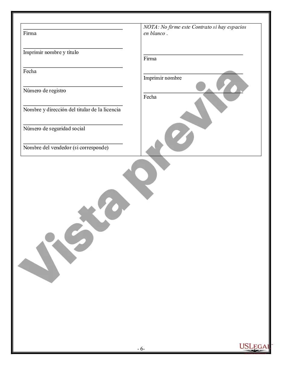 Preview Contrato de paisajismo para contratista