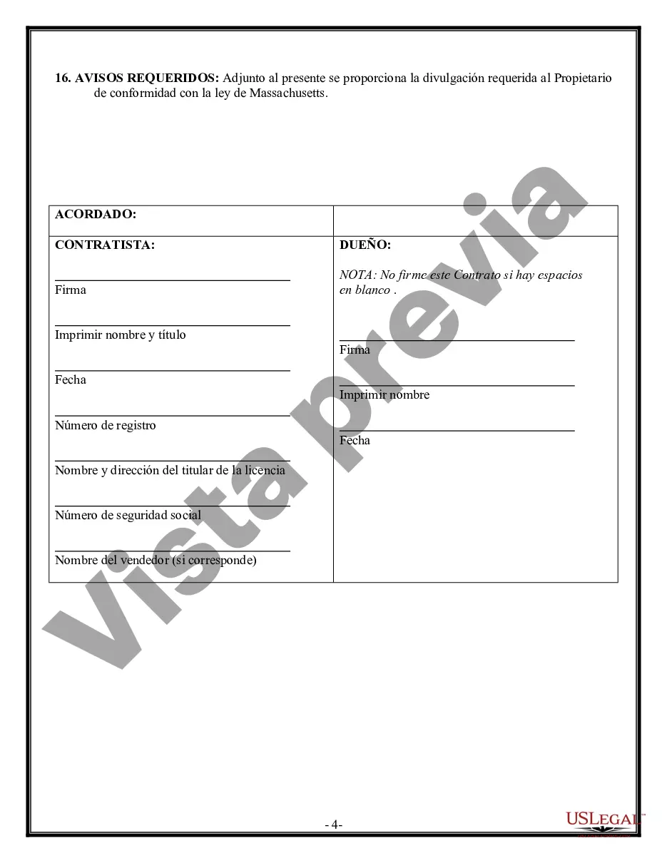 Preview Contrato de demolición para contratista