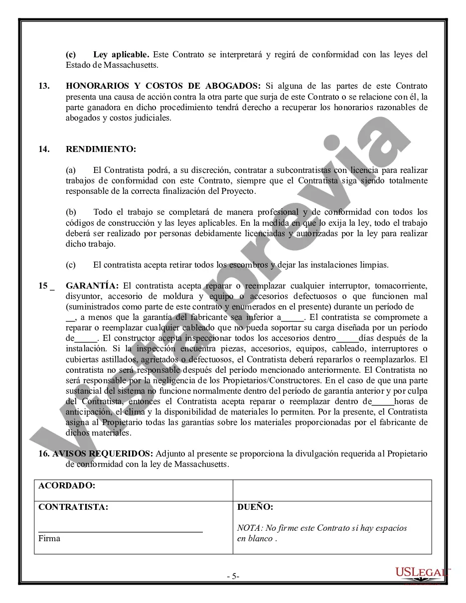 Preview Contrato Eléctrico para Contratista