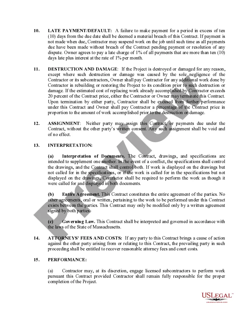 Preview Flooring Contract for Contractor