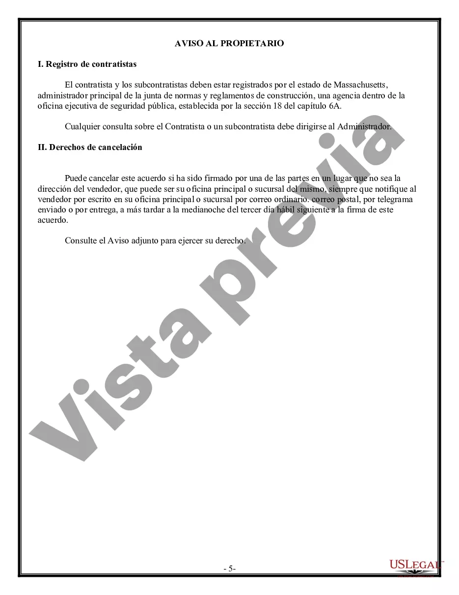 Preview Costo del contrato de construcción más o tarifa fija