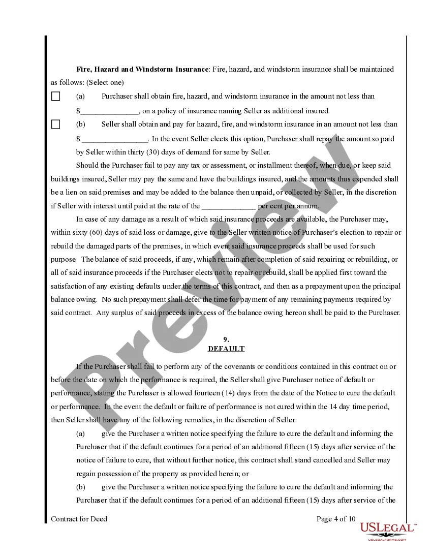 Get Agreement or Contract for Deed for Sale and Purchase of Real Estate a/k/a Land or Executory Contract Preview Agreement or Contract for Deed for Sale and Purchase of Real Estate a/k/a Land or Executory Contract