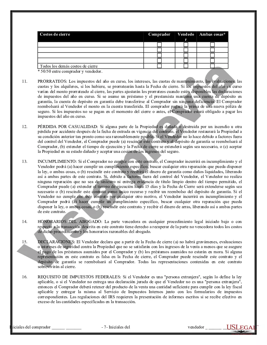 Preview Contrato de Compraventa de Bienes Inmuebles sin Corredor para Acuerdo de Venta de Casa Residencial