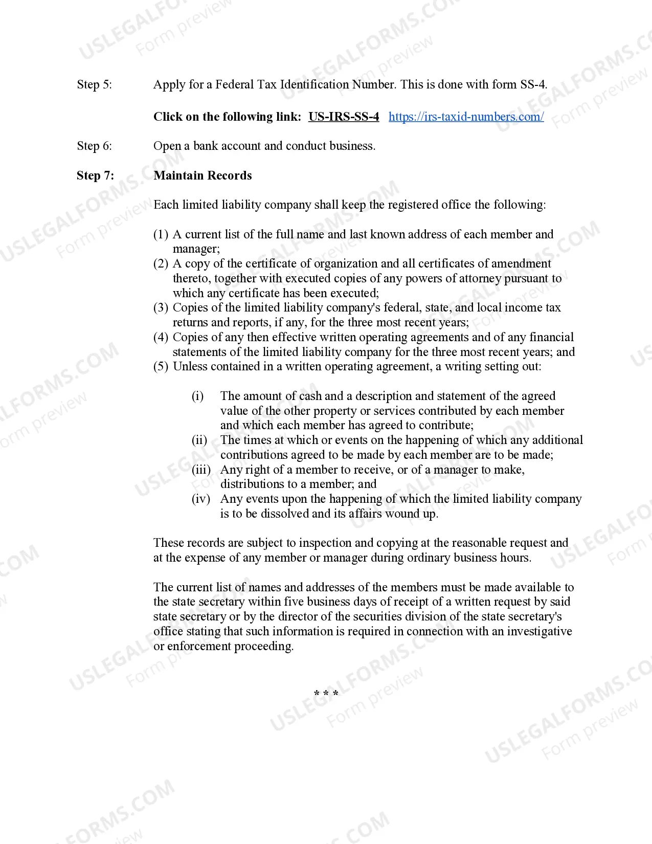 Preview Massachusetts Professional Limited Liability Company PLLC Formation Package for Licensed Professionals