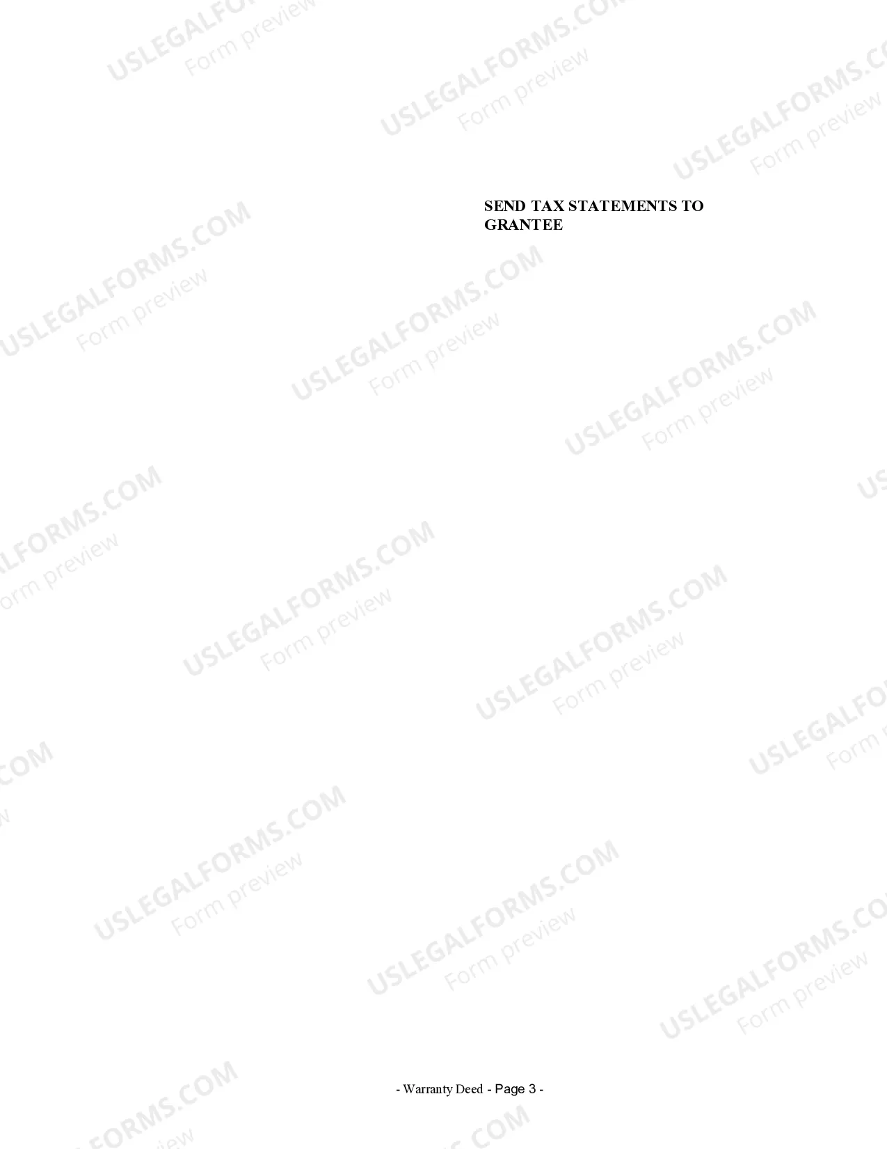 Preview Warranty Deed from Husband and Wife to a Trust