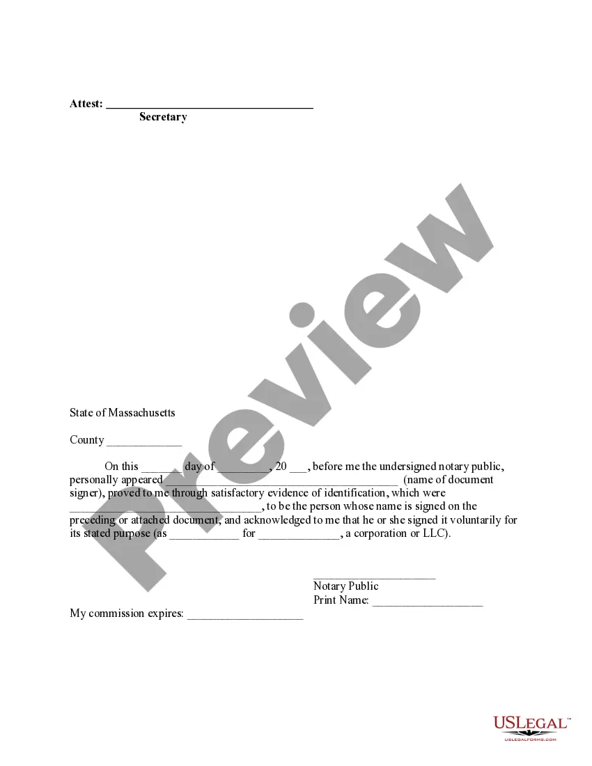 Preview Notice of Contract by Corporation or LLC