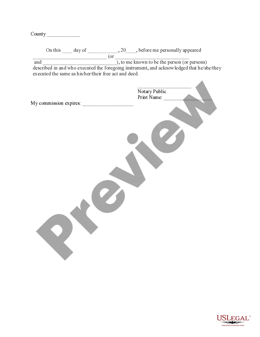 Preview Bond for Written Contract - Individual