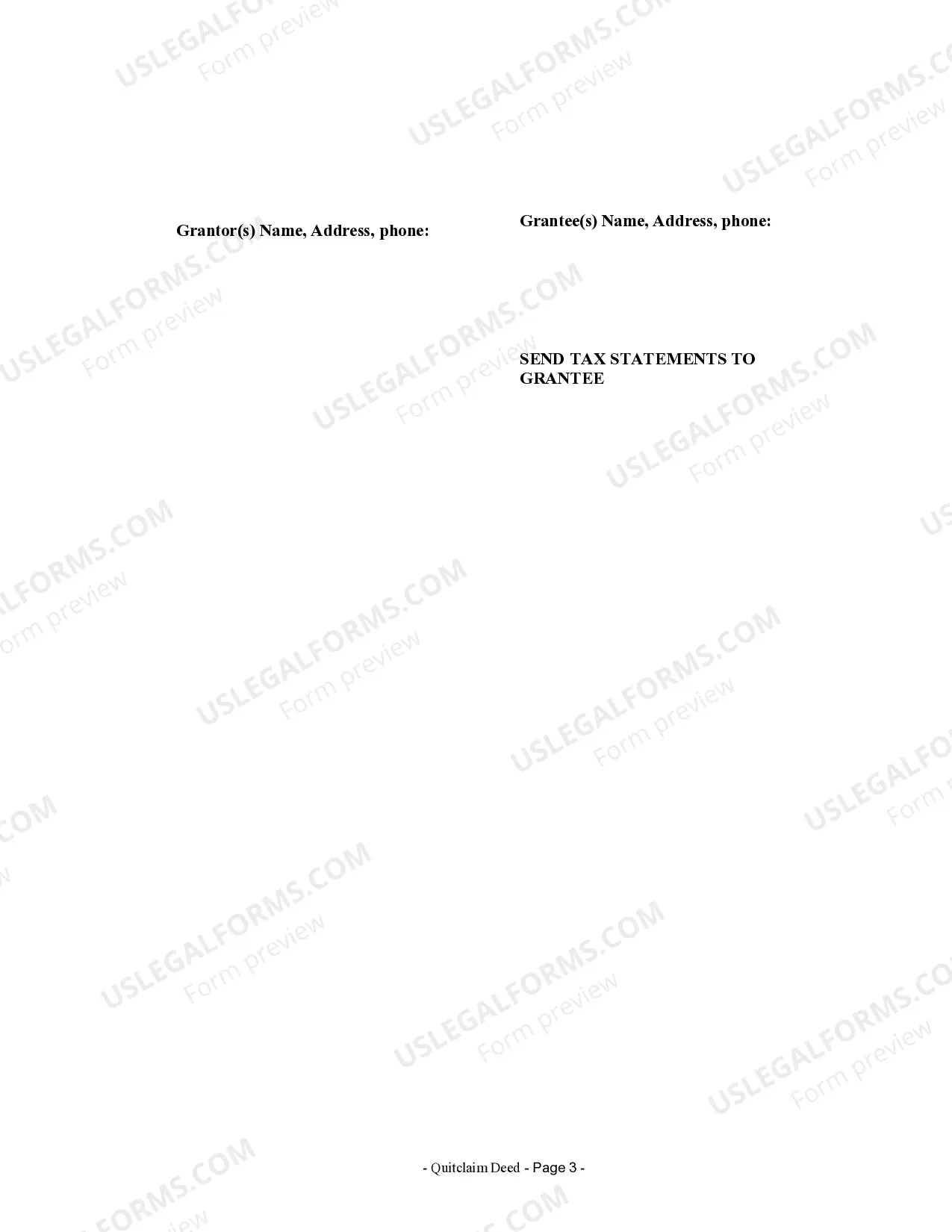 Preview Warranty Deed from Husband and Wife to LLC