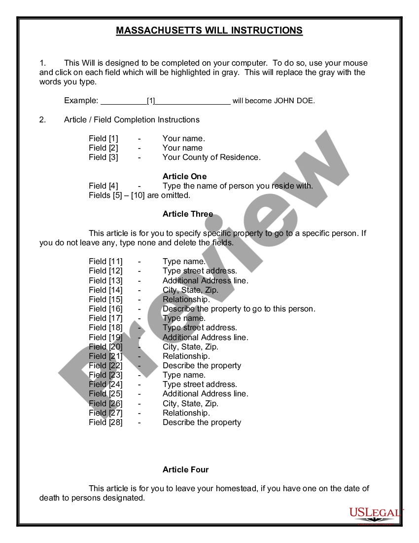 page 0 Mutual Wills containing Last Will and Testaments for Unmarried Persons living together with No Children preview