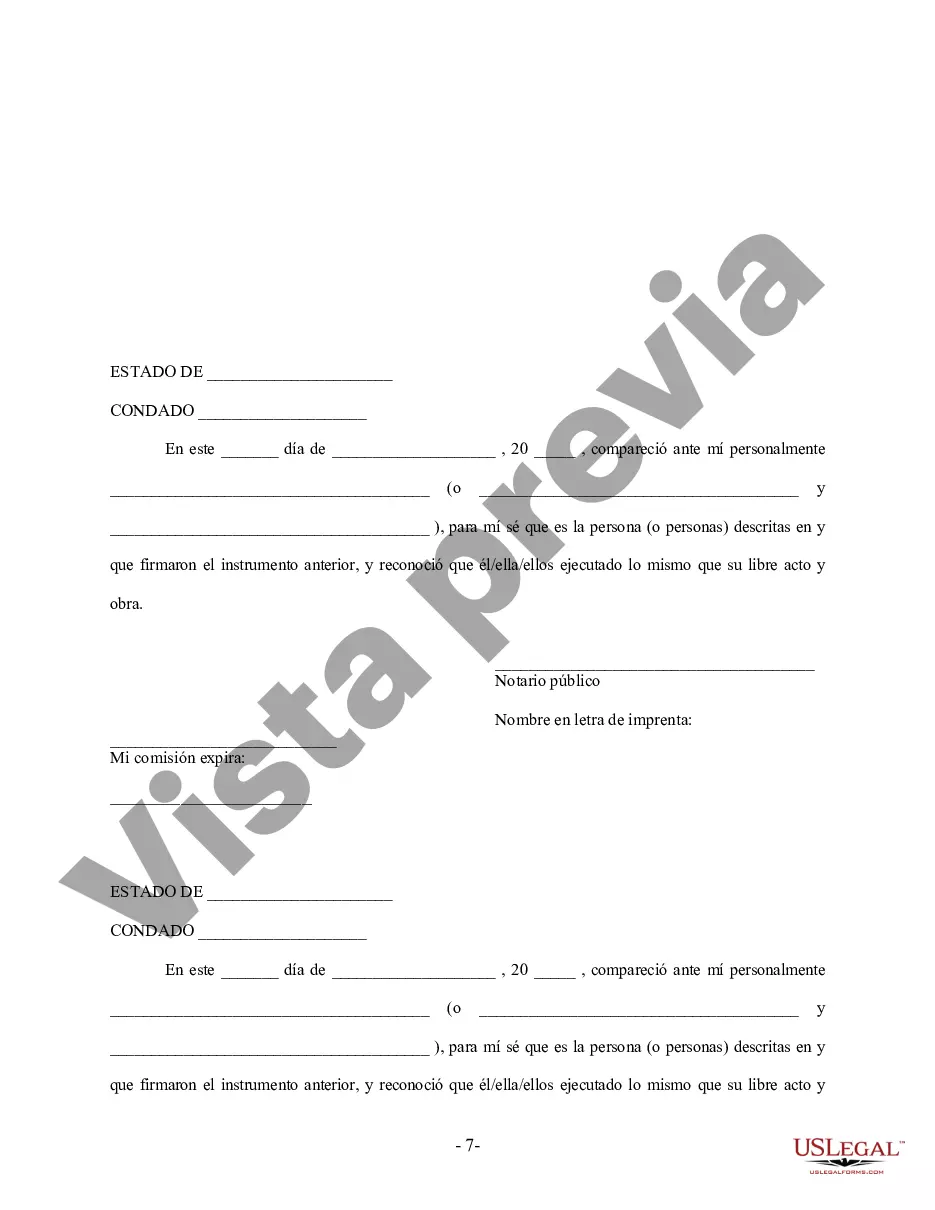 Preview Acuerdo de convivencia no marital de convivencia