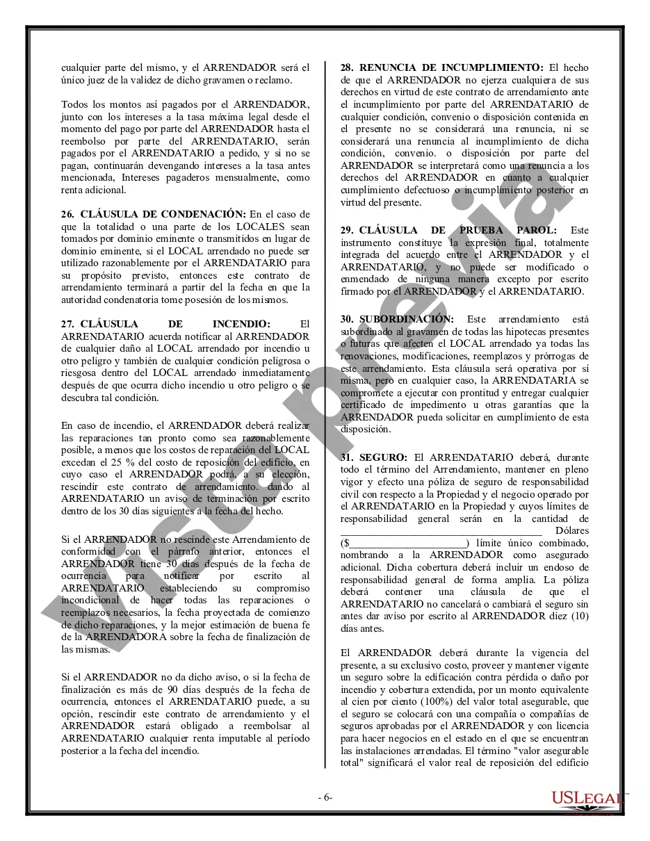 Preview Arrendamiento de edificio o espacio comercial