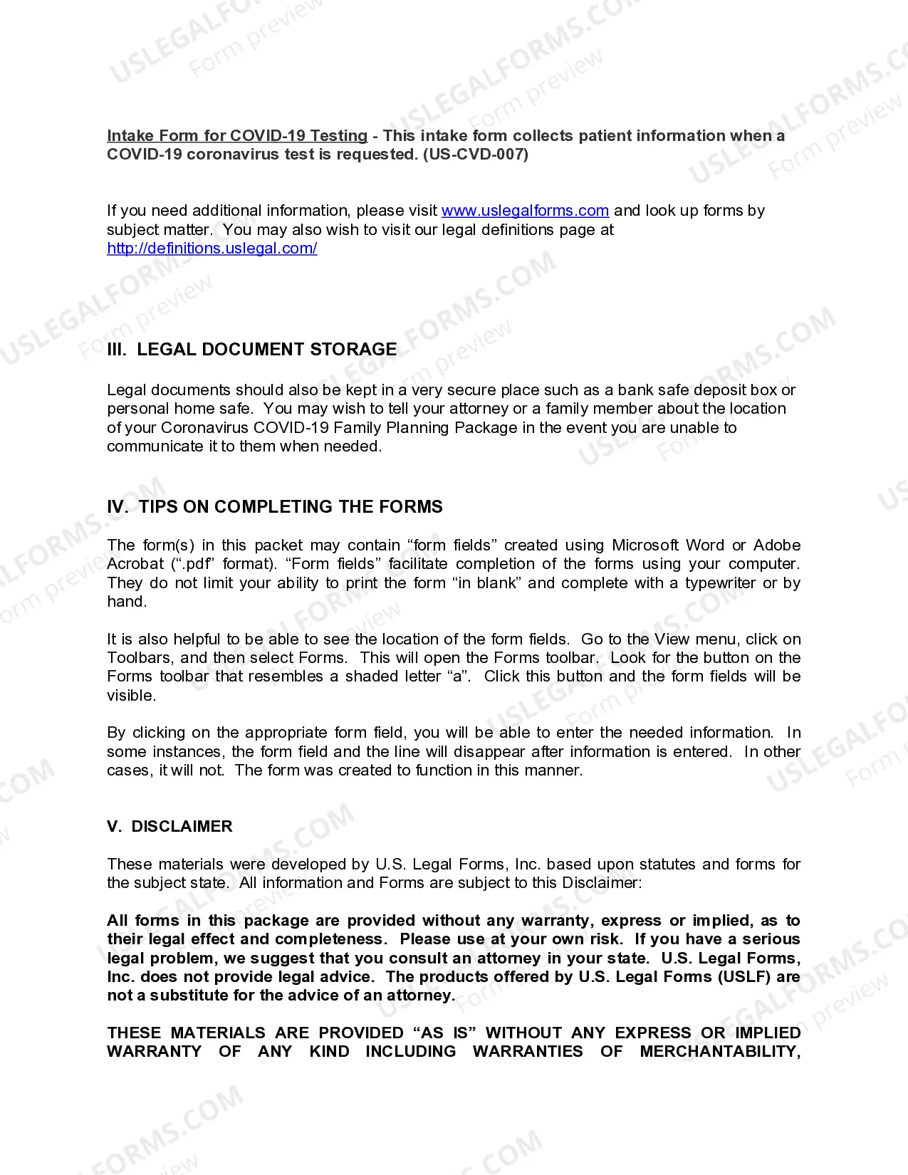 Preview Massachusetts Coronavirus COVID-19 Family Planning Package