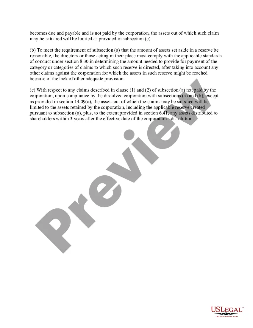 Get Massachusetts Dissolution Package to Dissolve Corporation Preview Massachusetts Dissolution Package to Dissolve Corporation
