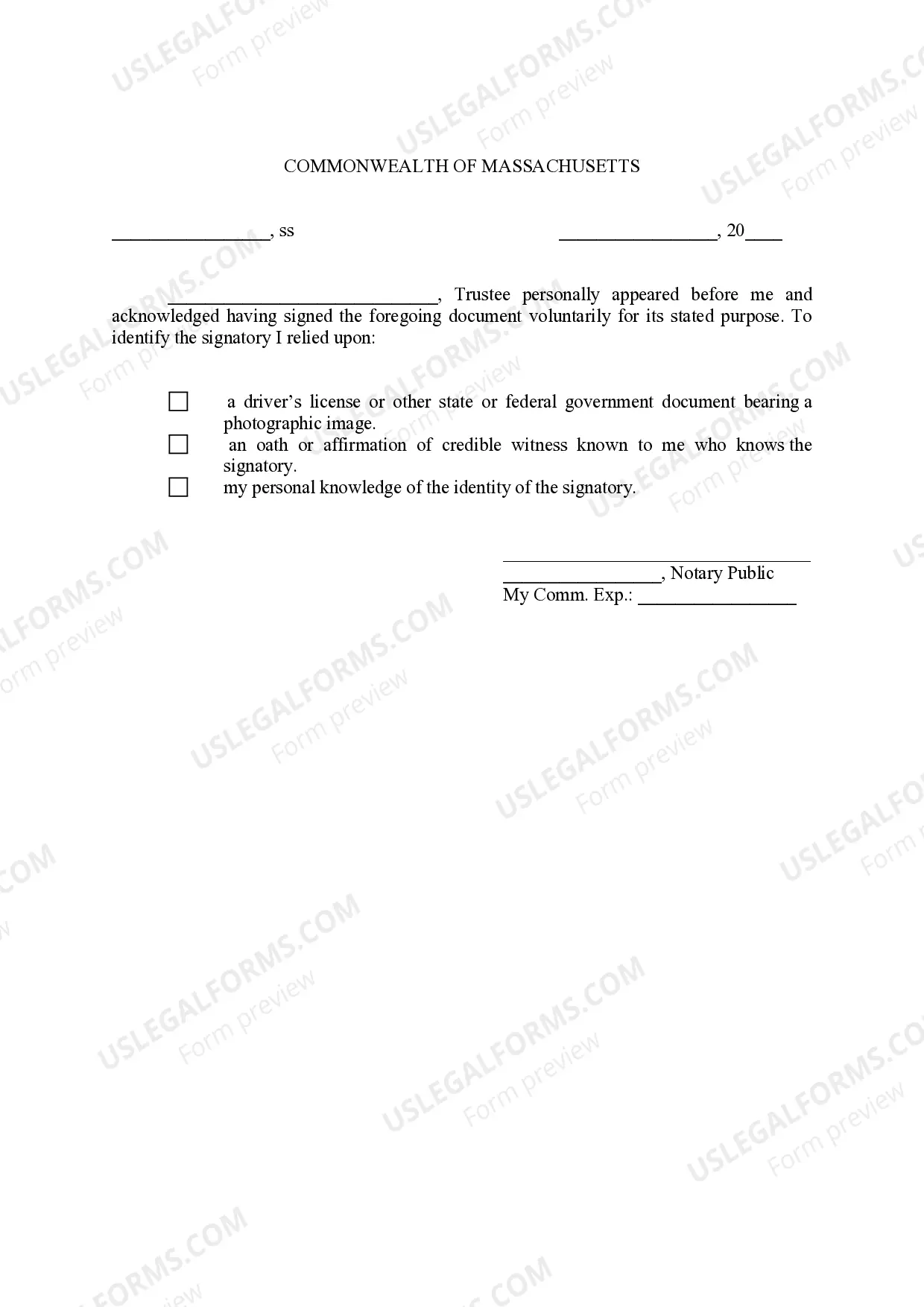 Preview Easement Agreement