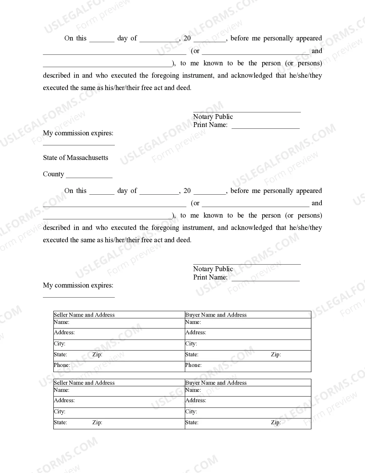 Preview Notice of Option for Recording