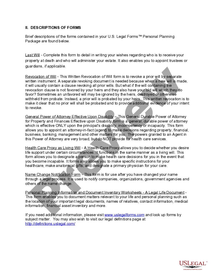 Preview Massachusetts Newly Divorced Individuals Package