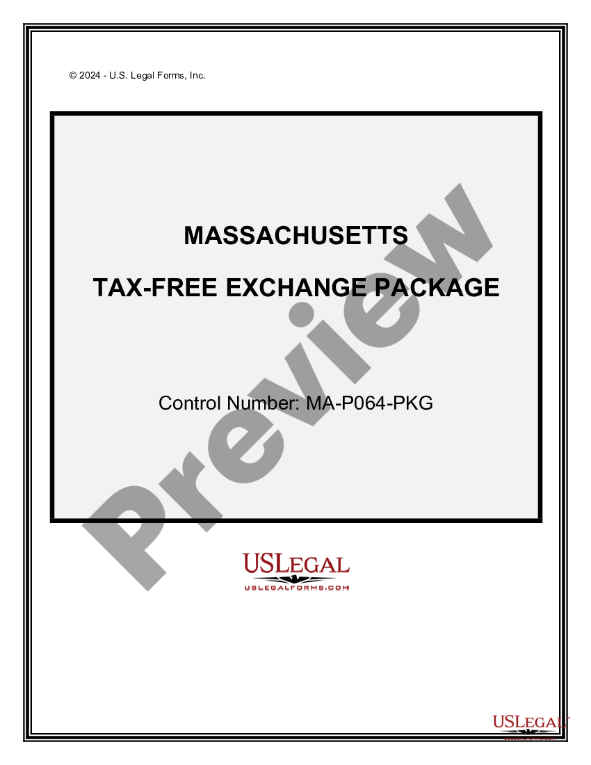 page 0 Tax Free Exchange Package preview