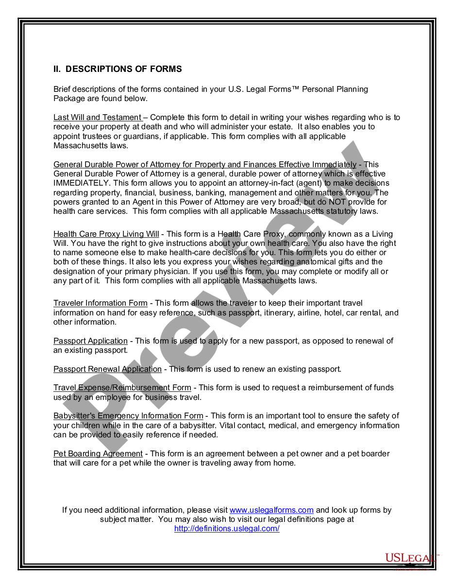 page 2 Essential Documents for the Organized Traveler Package preview