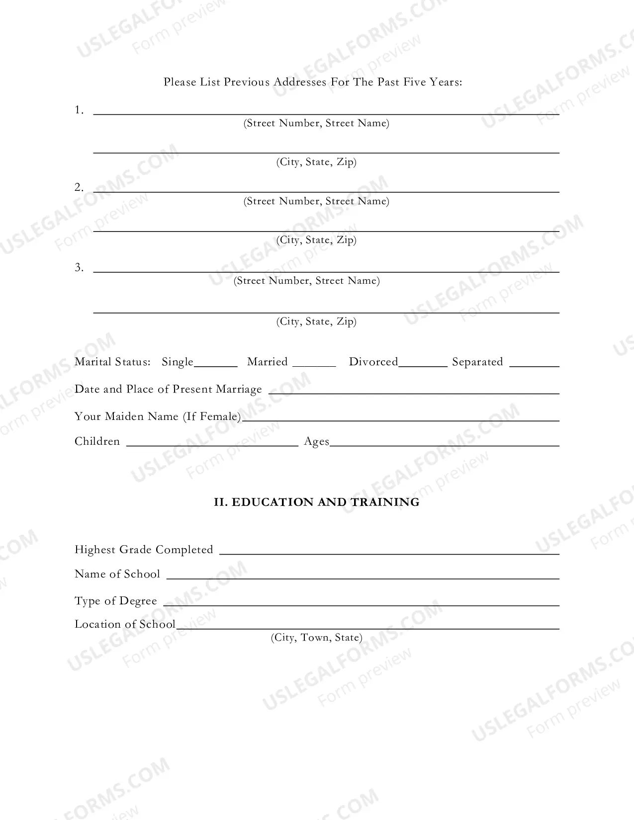 Preview Pardon Petition
