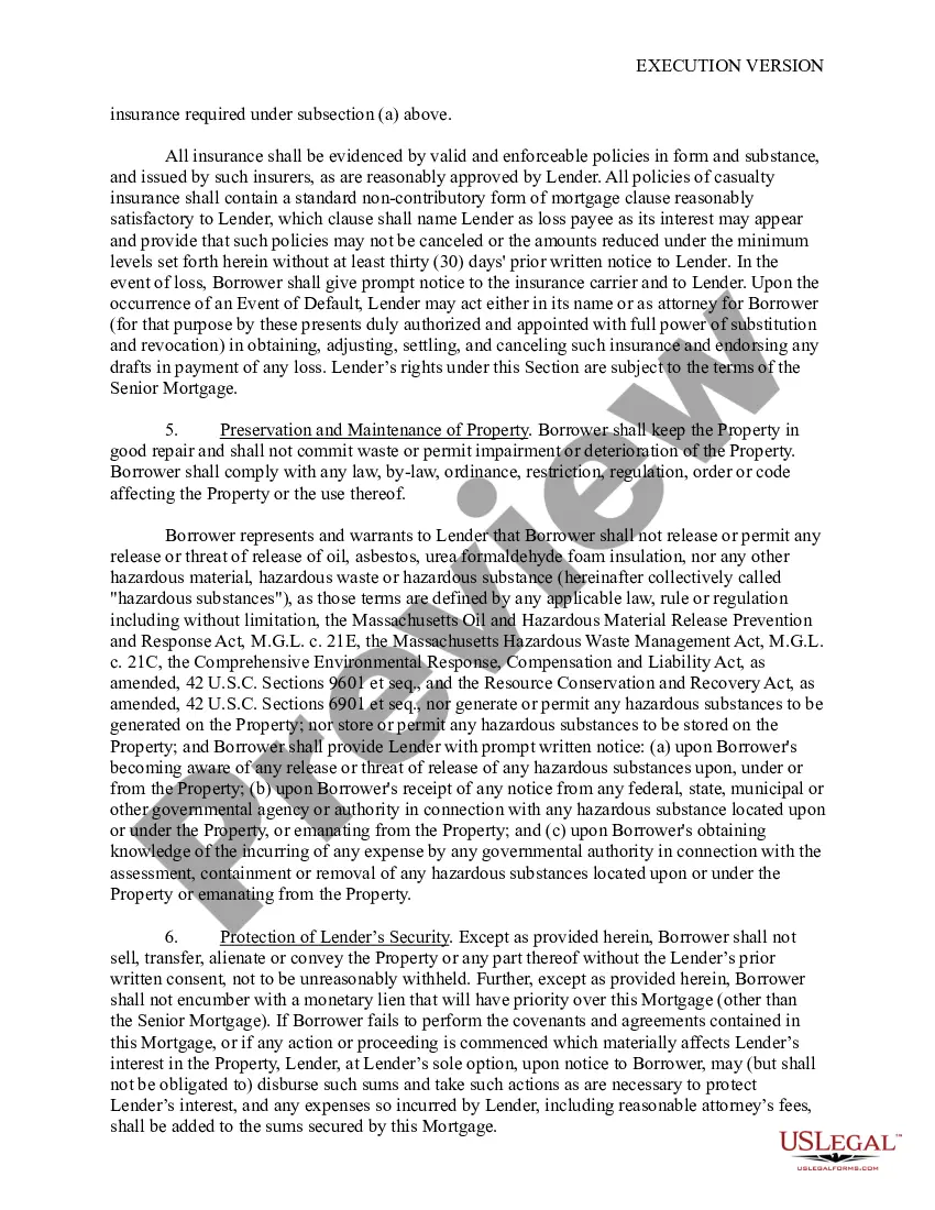 Get Mortgage, Security Agreement, and Assignment of Leases and Rents Preview Mortgage, Security Agreement, and Assignment of Leases and Rents