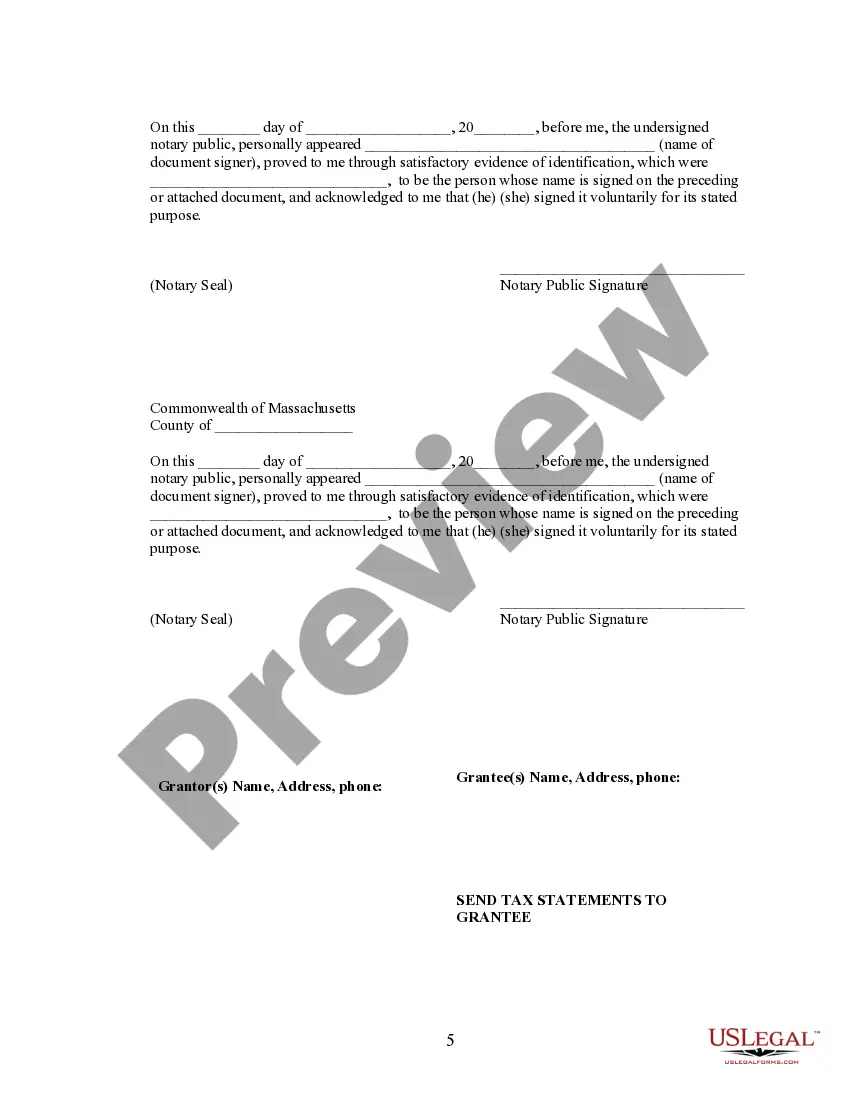 Preview Quitclaim Deed from two Individuals to One Individual