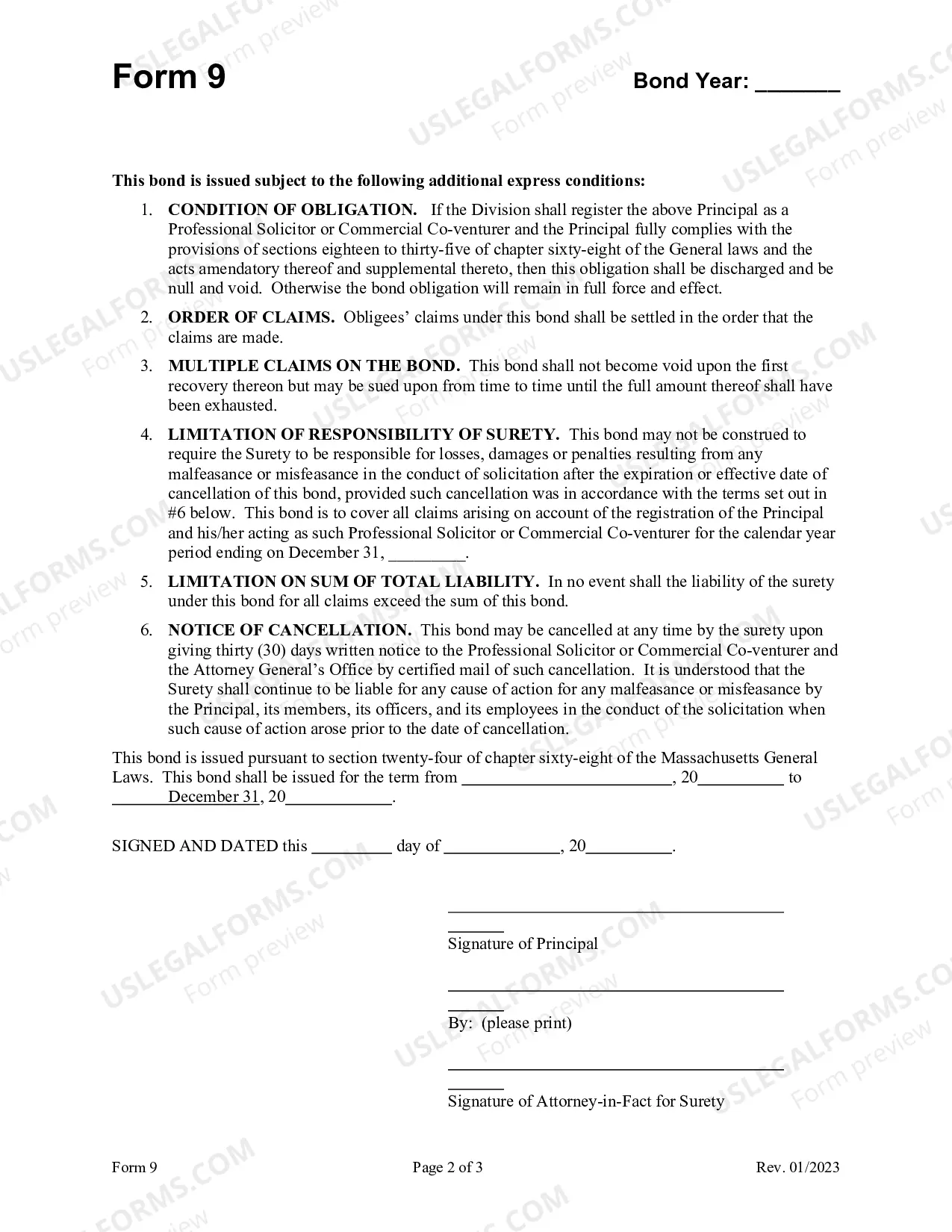 Preview Form 9 (RTF