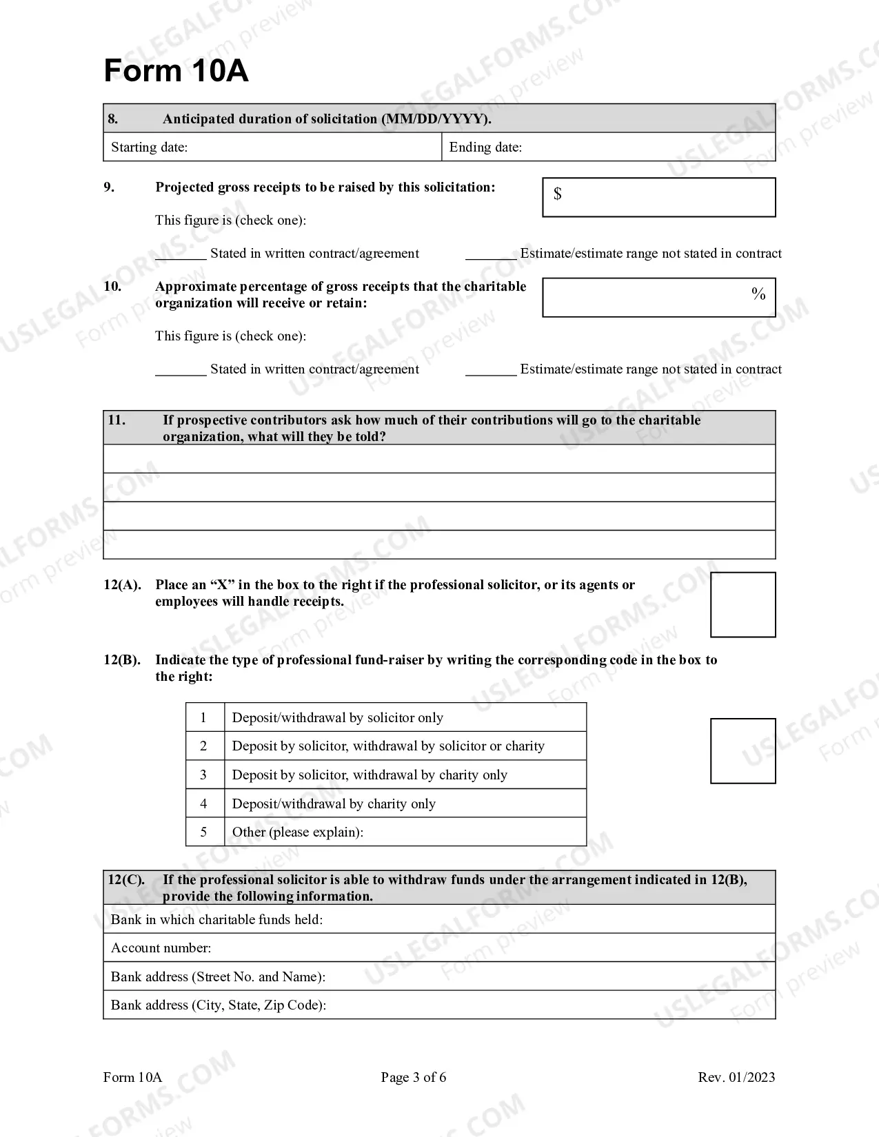 Preview Form 10A (RTF)