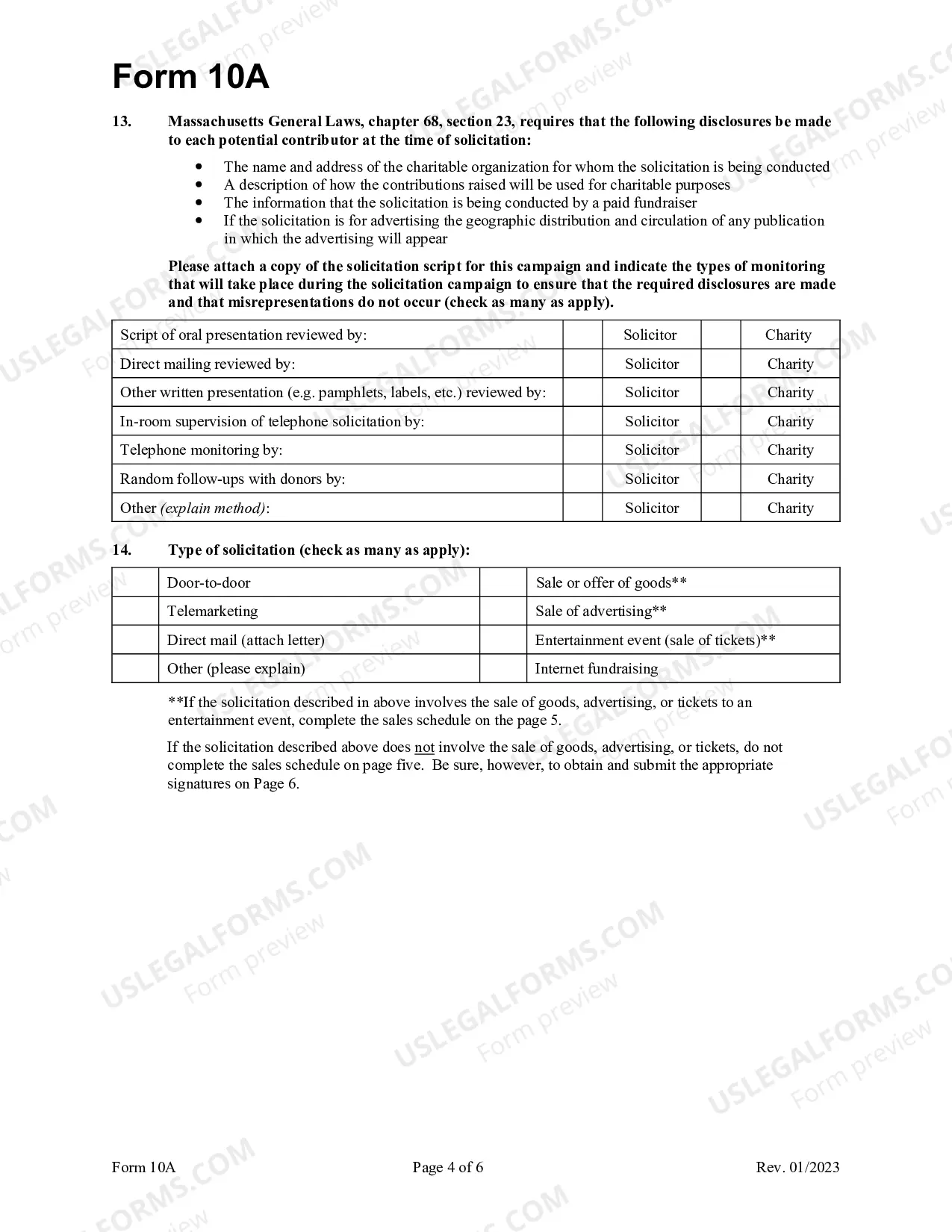 Preview Form 10A (RTF)
