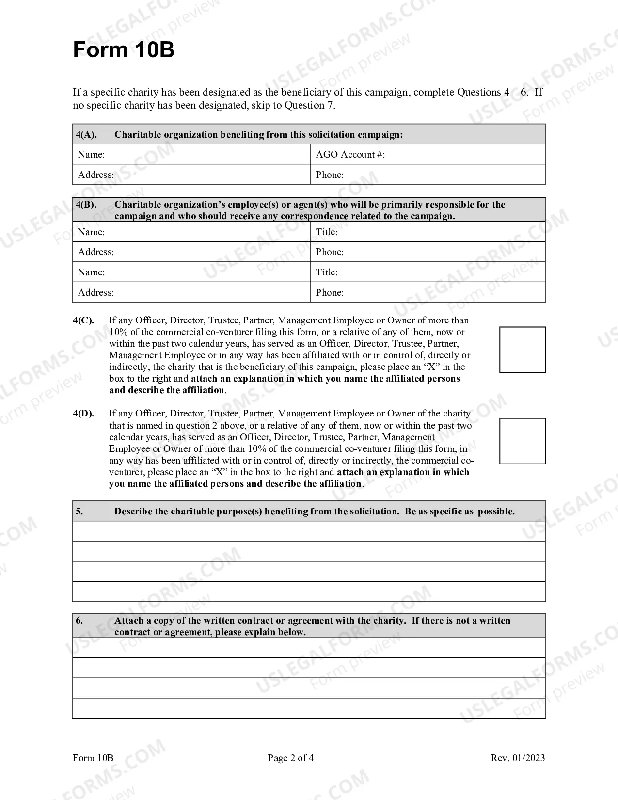 Preview Form 10B (RTF)