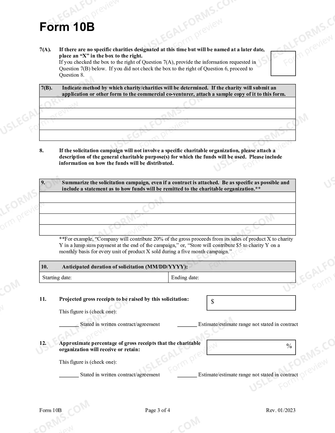 Preview Form 10B (RTF)