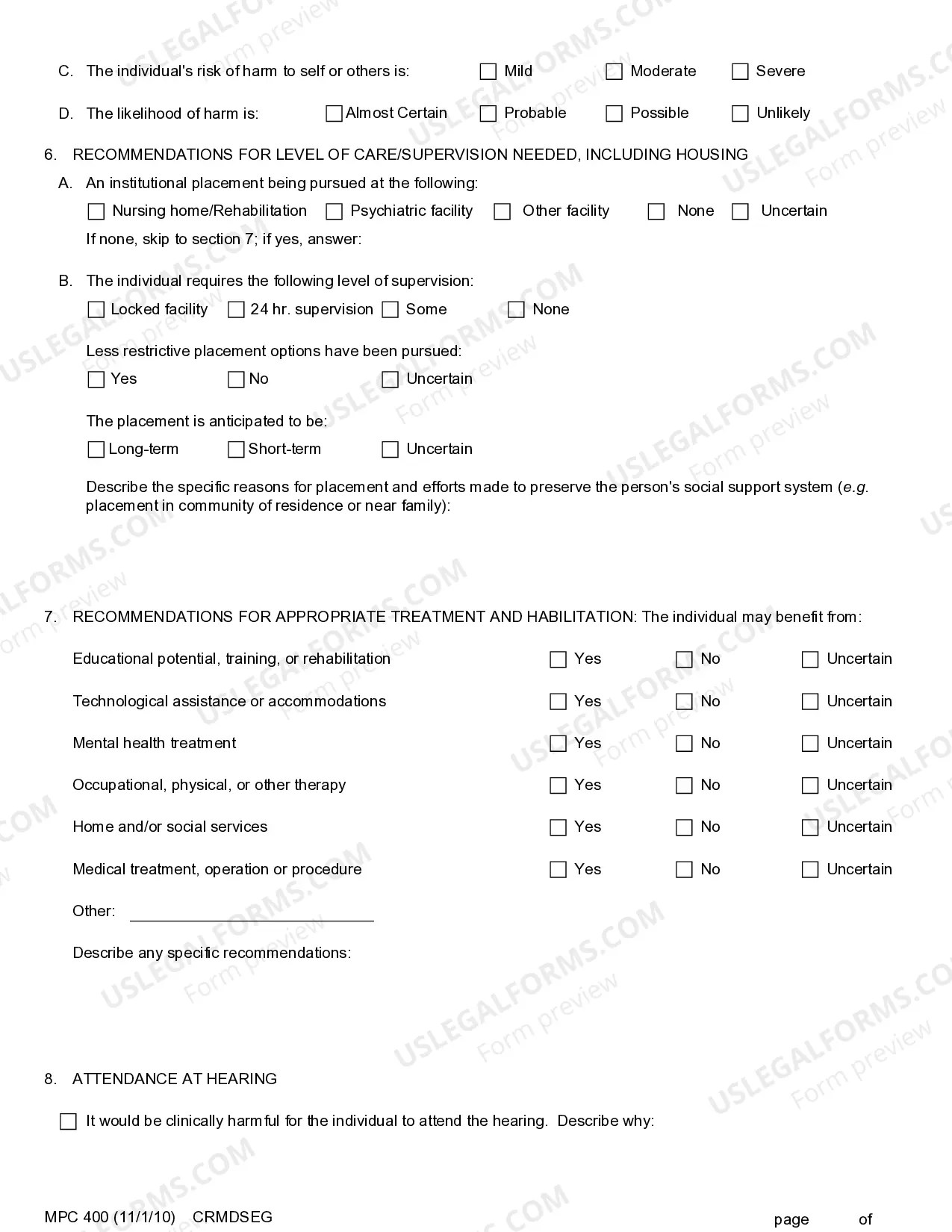 Preview Medical Certificate For Guardianship-Conservatorship
