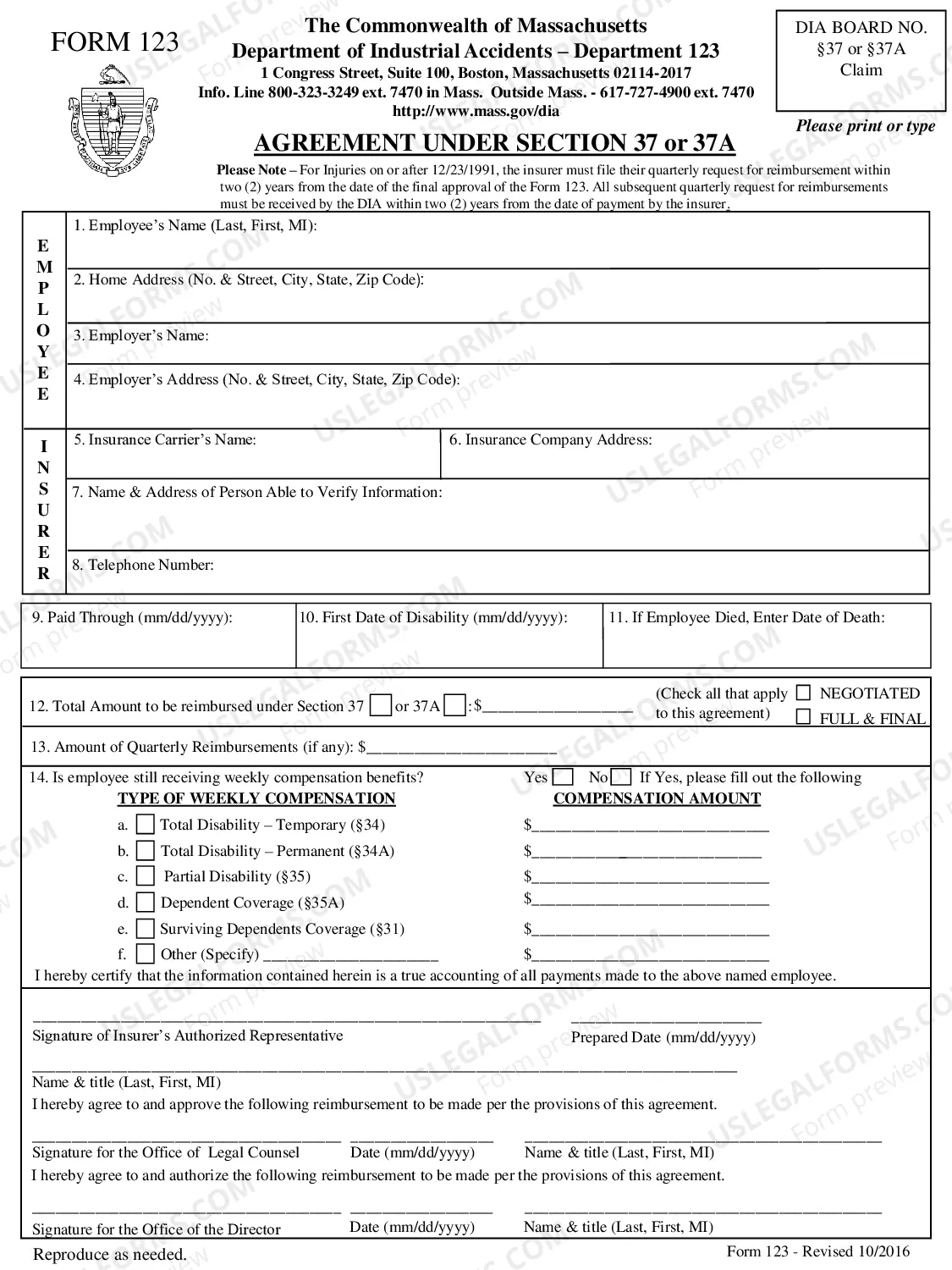 Preview Agreement Under Section 37 Or 37A