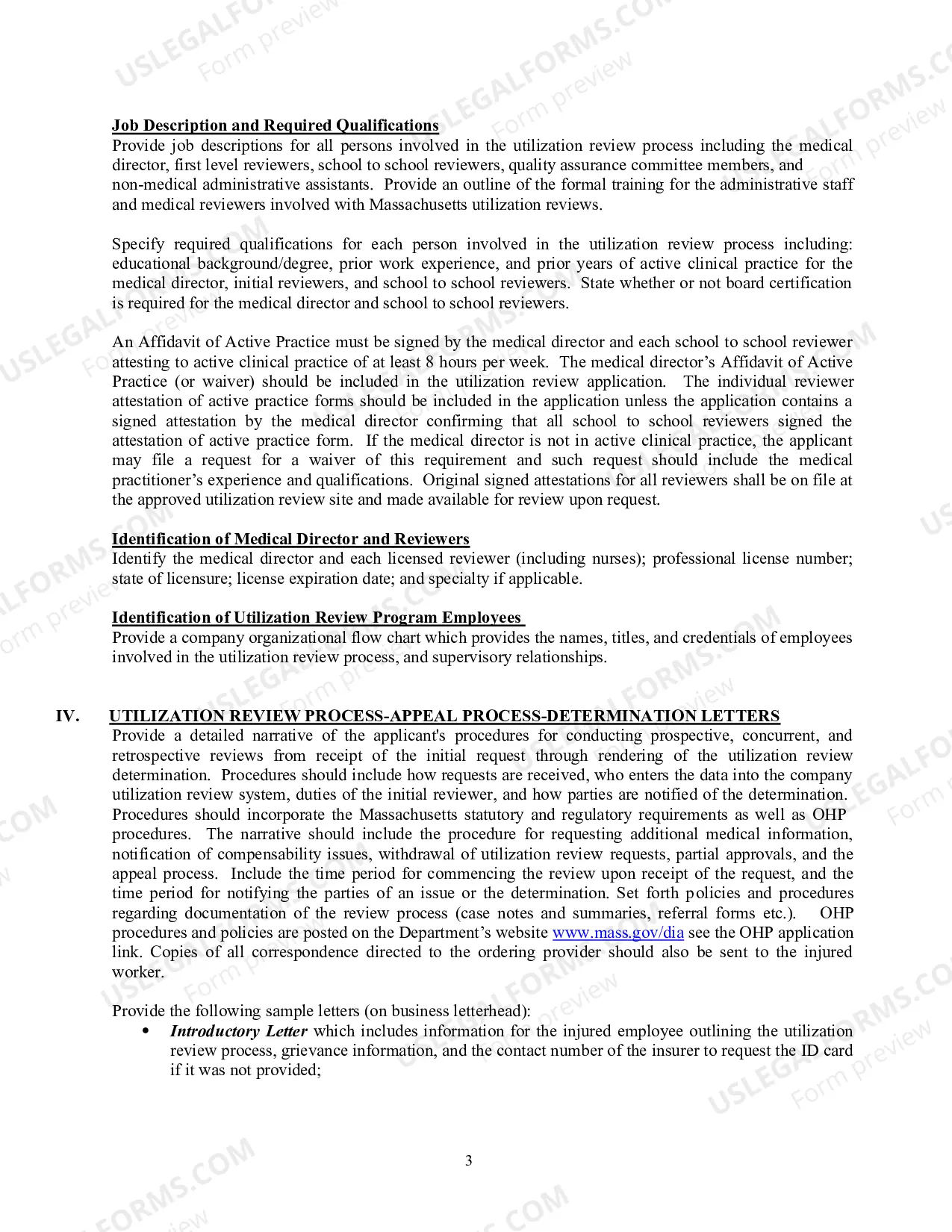 Preview Utilization Review Application (To Become An Approved Agent And Affidavit of Compliance)